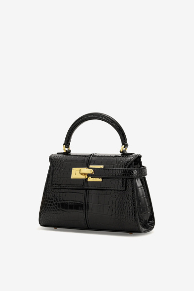 JW PEI | міні сумка Elise Black Croc