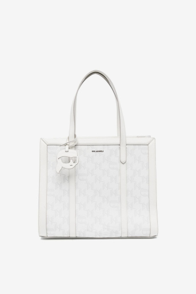 Karl Lagerfeld | сумка K/Ikonic 2.0 Mono CC Tote White