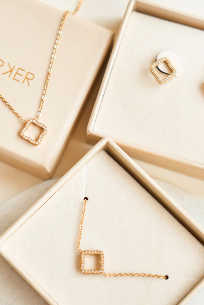 Burker | серьги Fiona Chic Gold