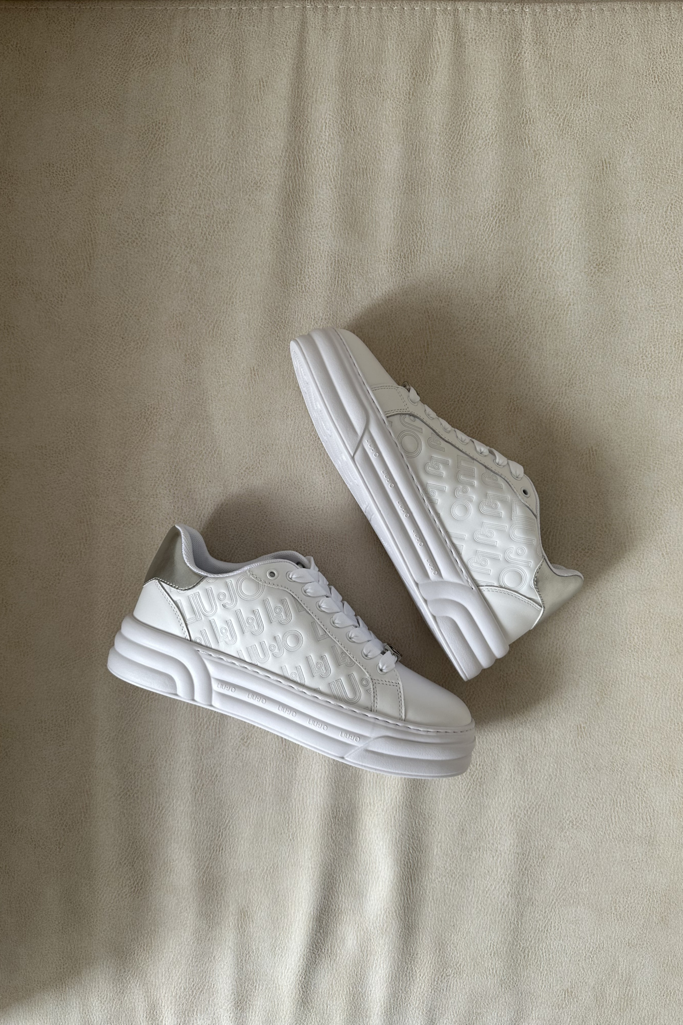 LIU JO | шкіряні кеди Cleo 20 White