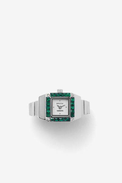 Breda | часы-кольцо Breda x Dalmata Silver