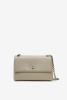 Calvin Klein | кожаная сумка RE-LOCK EW CONV CROSSBODY Stoney Beige
