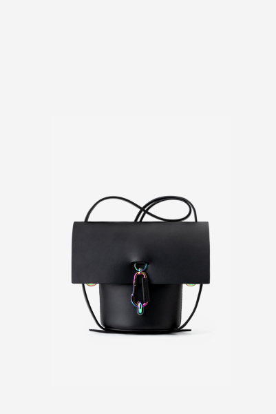 Zac Posen | мини сумка Belay Black Oil Slick