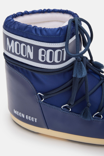 Moon Boot | ботинки Icon Low Blue Nylon 80D1409340