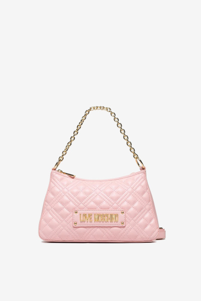 Love Moschino | кожаная сумка Quilted Rosa