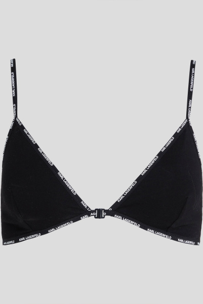 Karl Lagerfeld | бралет Mini Logo Triangle чорний 231W2101