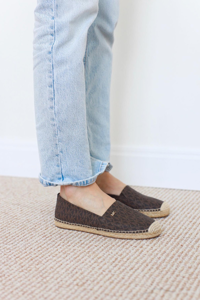 Michael Kors | комбинированные слипоны Kendric Brown 40R6KNFP1B 200