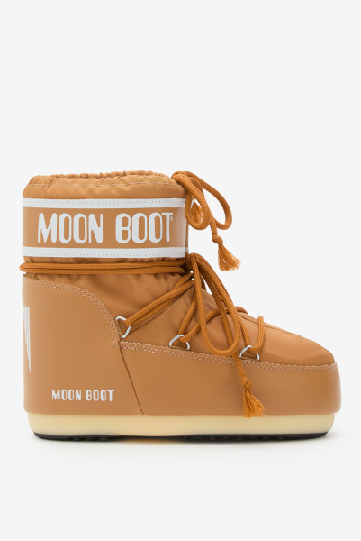 Moon Boot | ботинки Icon Low Brown Nylon