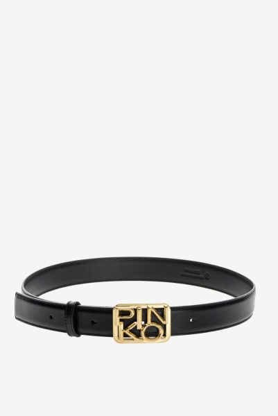 PINKO | кожаный ремень Logo Hips Simply H3