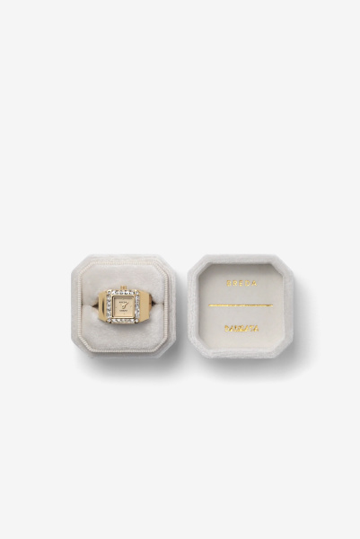 Breda | часы-кольцо Breda x Dalmata Gold 1748B