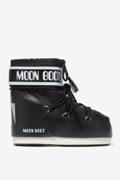 Moon Boot | ботинки Icon Low Black Nylon