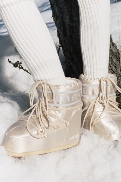 Moon Boot | ботинки Icon Low Ivory Pearly 80D1409660