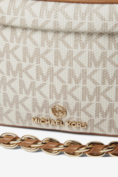 Michael Kors | сумка Slater XS Sling Pack Messenger Vanilla/Acorn 30S2G04M1B