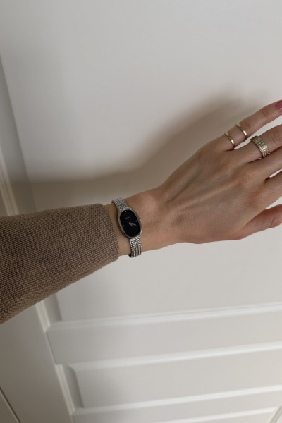 Breda | часы Jane Tethered Small Silver/Midnight 1757B