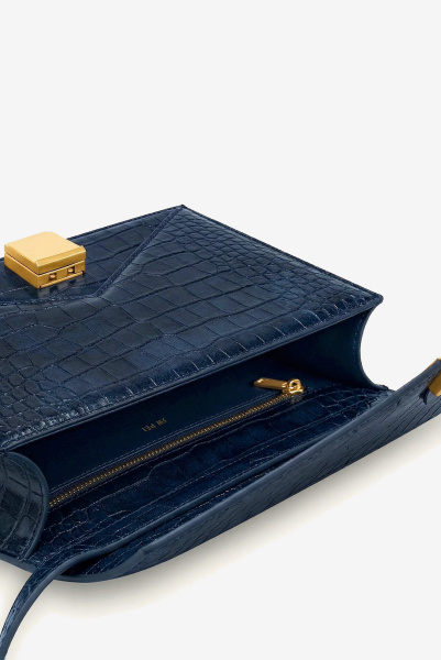 JW PEI | сумка на плече Clio Navy Croc