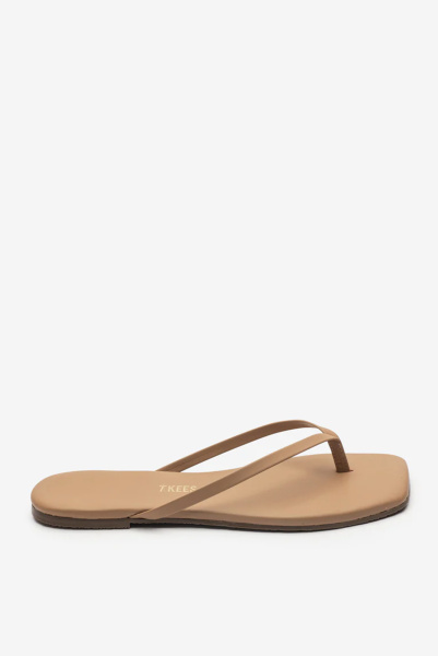 TKEES | вьетнамки Square Toe Lily Cocobutter