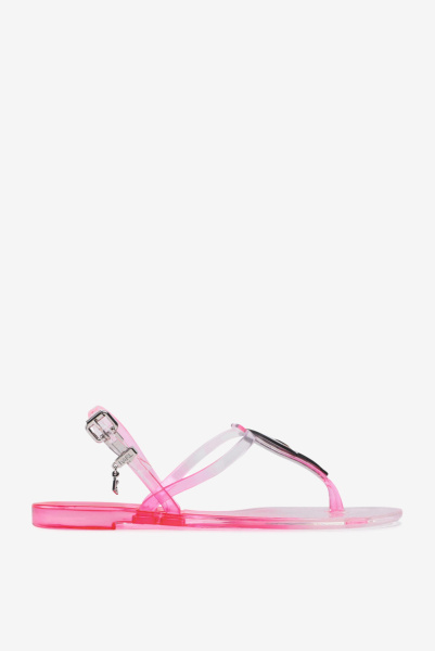 Karl Lagerfeld | резиновые сандали Jelly Gradient Ikonik Sling Fuxia