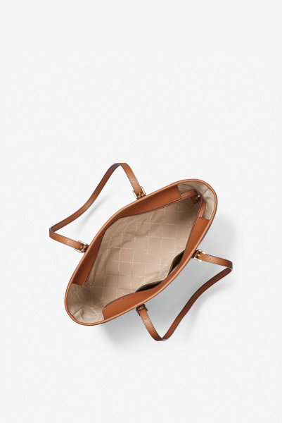 Michael Kors | сумка-тоут Jet Set Travel Large Logo Brown 35T0GTVT3V