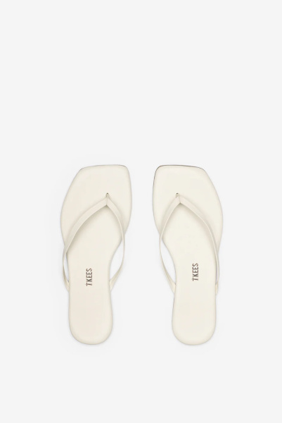 TKEES | в'єтнамки Square Toe Lily Cream