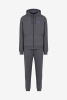 EA7 | темно-сірий спортивний костюм на флісі