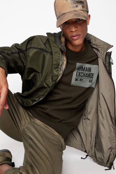 Armani Exchange | пуловер Dark Green 6LZM1A ZMU7Z 11851
