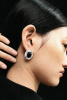 Heaven Mayhem | серьги Prize Black/Silver HMSP-01134-05P || Heaven Mayhem | сережки Prize Black/Silver HMSP-01134-05P