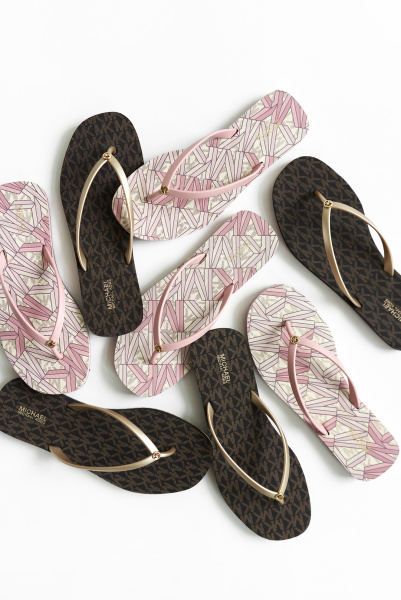Michael Kors | шлепанцы Jinx Smoky Rose 40S2JIFA1Q 667