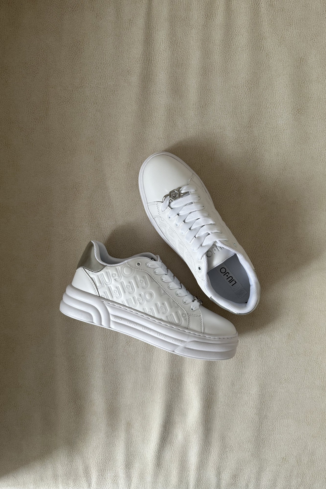 LIU JO | шкіряні кеди Cleo 20 White