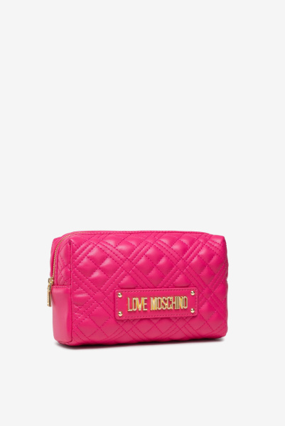 Love Moschino | косметичка Quilted Pouch Fuxia