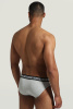 Bikkembergs | комплект из двух брифов Grey Melange BKK1USP08BIM2 || Bikkembergs | комплект із двох брифів Grey Melange BKK1USP08BIM2