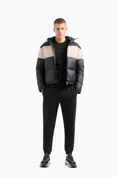 EA7 | чорний спортивний костюм на флісі 6RPV69 PJ07Z 1200