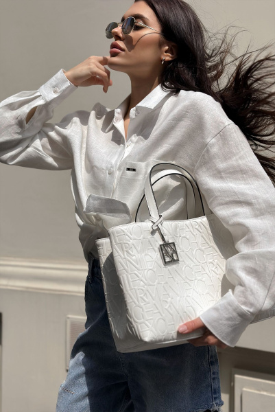 Armani Exchange | сумка-тоут Liz Medium White 942646 CC793 0010