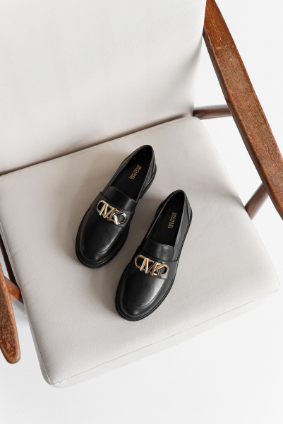 Michael Kors | шкіряні лофери Parker Black 40F2PKFP1L