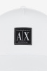 Armani Exchange | хлопковая бейсболка White  || Armani Exchange | бавовняна бейсболка White 