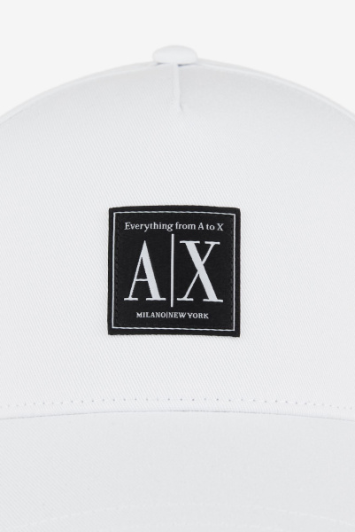 Armani Exchange | хлопковая бейсболка White