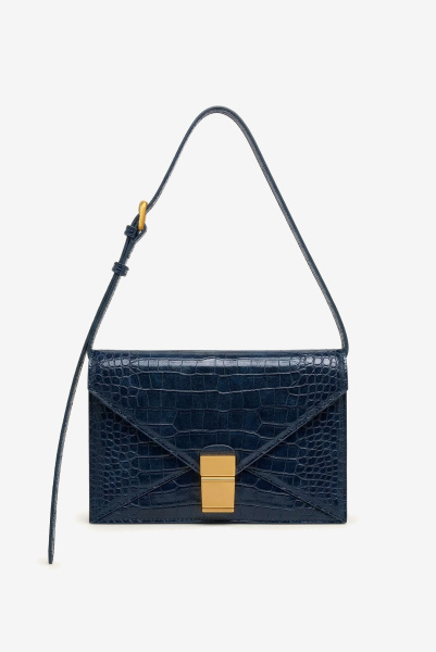 JW PEI | сумка на плече Clio Navy Croc