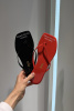 TKEES | вьетнамки Square Toe Lily Licorice  || TKEES | в'єтнамки Square Toe Lily Licorice 