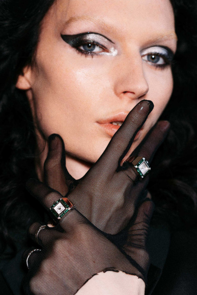 Breda | часы-кольцо Breda x Dalmata Silver 1748A