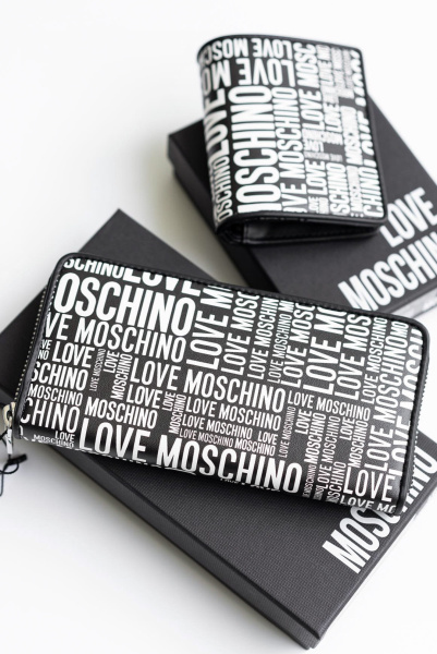 Love Moschino | кожаный кошелек Allover Wallet