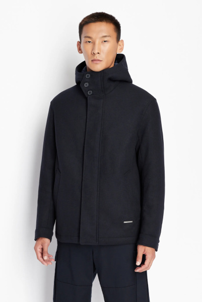 Armani Exchange | вовняне пальто Black