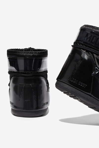 Moon Boot | ботинки Icon Low Glance Black Satin 80D1409350