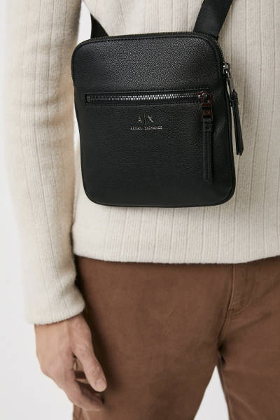 Armani Exchange | кожаная сумка-мессенджер 952391 СС830