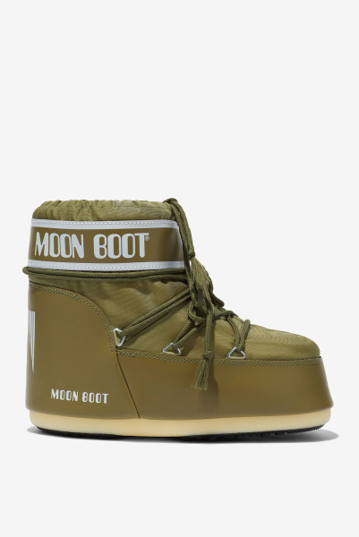 Moon Boot | ботинки Icon Low Khaki Nylon