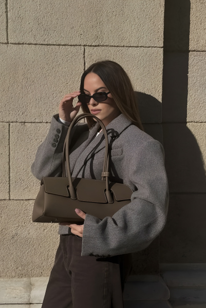 SSAGE | сумка Paris Taupe