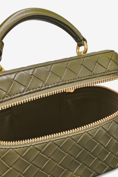 JW PEI | сумка Cleo Woven Texture Olive