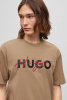 HUGO | футболка Dakaishi Brown 50494565 242 || HUGO | футболка Dakaishi Open Brown 50494565 242