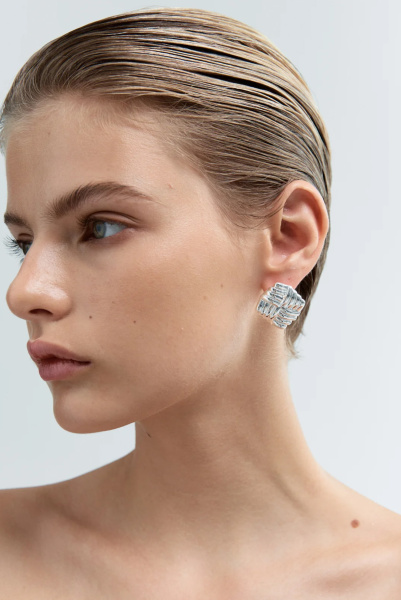 Heaven Mayhem | сережки Wind Silver HMSP-01654-02P