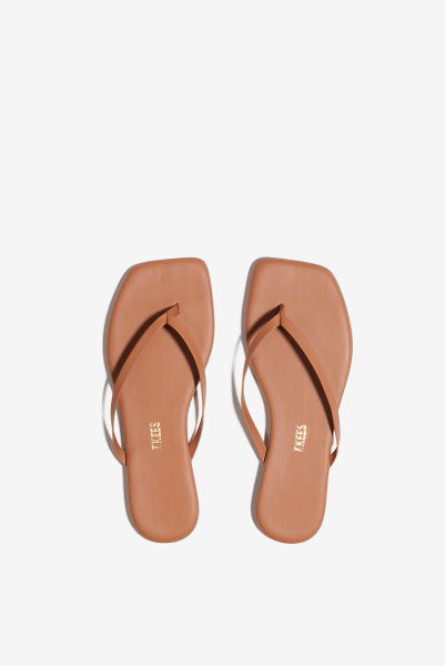 TKEES | вьетнамки Square Toe Lily Au Naturale