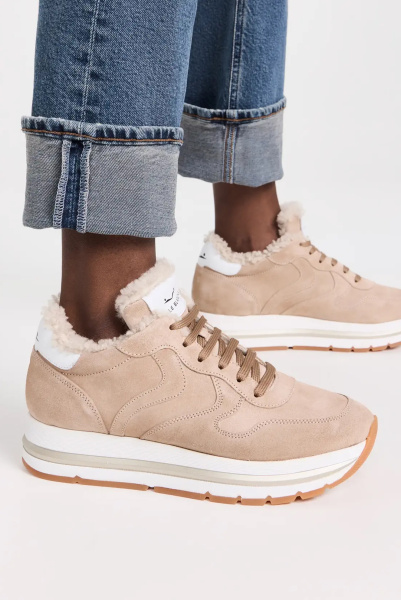 VOILE BLANCHE | утеплені кросівки Maran Beige 0012017026.02.0E01