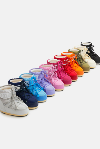 Moon Boot | ботинки Icon Low Blue Nylon 80D1409340